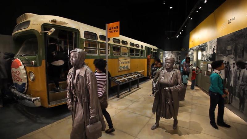 Civil Rights Bus Exhibit